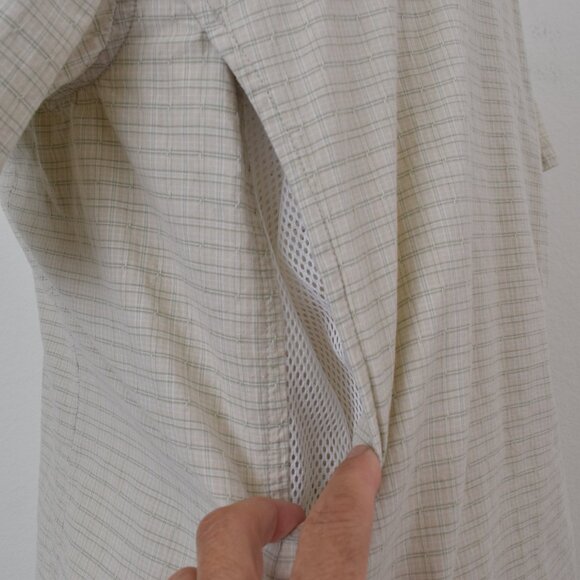 Vintage 90s Plaid Button Down Blouse by Woolrich Size S - Picture 10 of 12